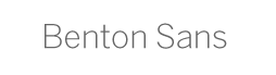 Benton Sans Font