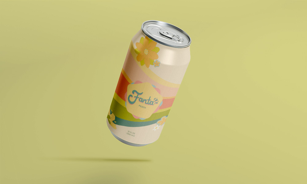 Fanta Soda Can