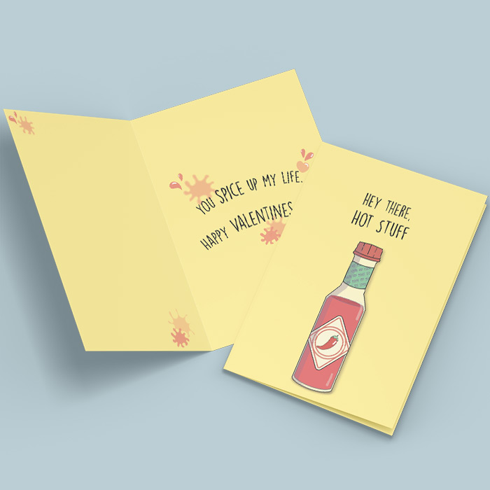 Valentines greeting card